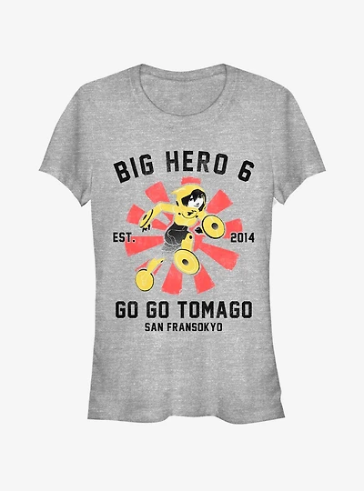 Disney Big Hero 6 Go Collegiate Girls T-Shirt