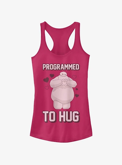 Disney Big Hero 6 Programmed To Hug Girls Tank