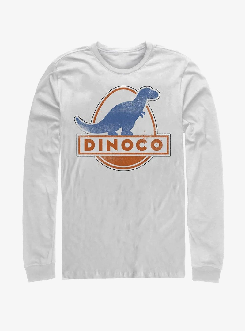 Disney Pixar Cars Dinoco Vintage Long-Sleeve T-Shirt