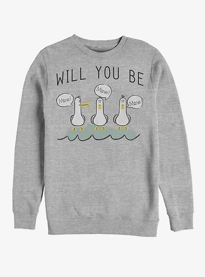 Disney Pixar Finding Nemo Mine Crew Sweatshirt