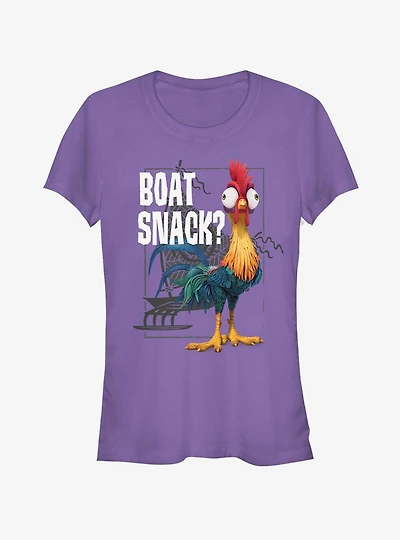 Disney Moana Boat Snack Girls T-Shirt