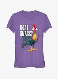 Disney Moana Boat Snack Girls T-Shirt