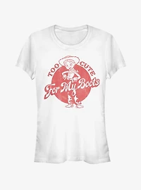 Disney Pixar Toy Story 4 Cute Boots Girls T-Shirt