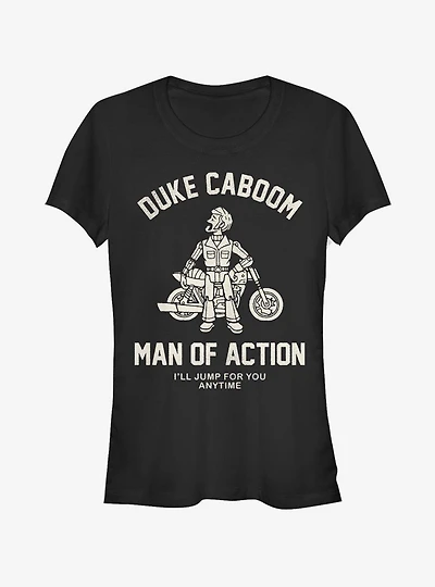 Disney Pixar Toy Story 4 Duke Caboom Girls T-Shirt