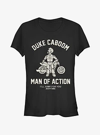 Disney Pixar Toy Story 4 Duke Caboom Girls T-Shirt