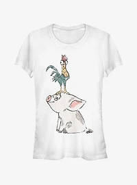 Disney Moana Pua Girls T-Shirt
