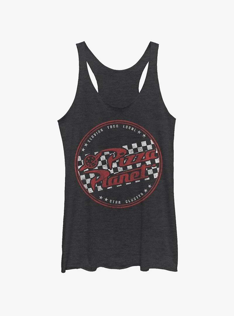 Disney Pixar Toy Story Pizza Planet Logo Girls Tank