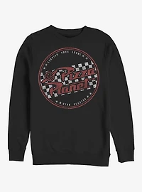 Disney Pixar Toy Story Pizza Planet Logo Crew Sweatshirt