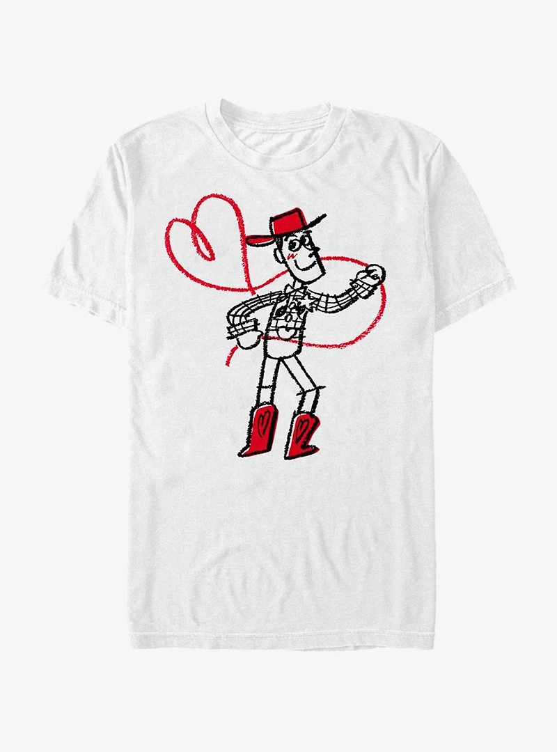 Disney Pixar Toy Story Cute Woody T-Shirt