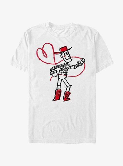 Disney Pixar Toy Story Cute Woody T-Shirt