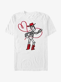 Disney Pixar Toy Story Cute Woody T-Shirt