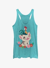 Disney Moana Tropical Buddies Girls Tank