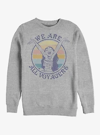 Disney Moana Sunset Voyagers Crew Sweatshirt
