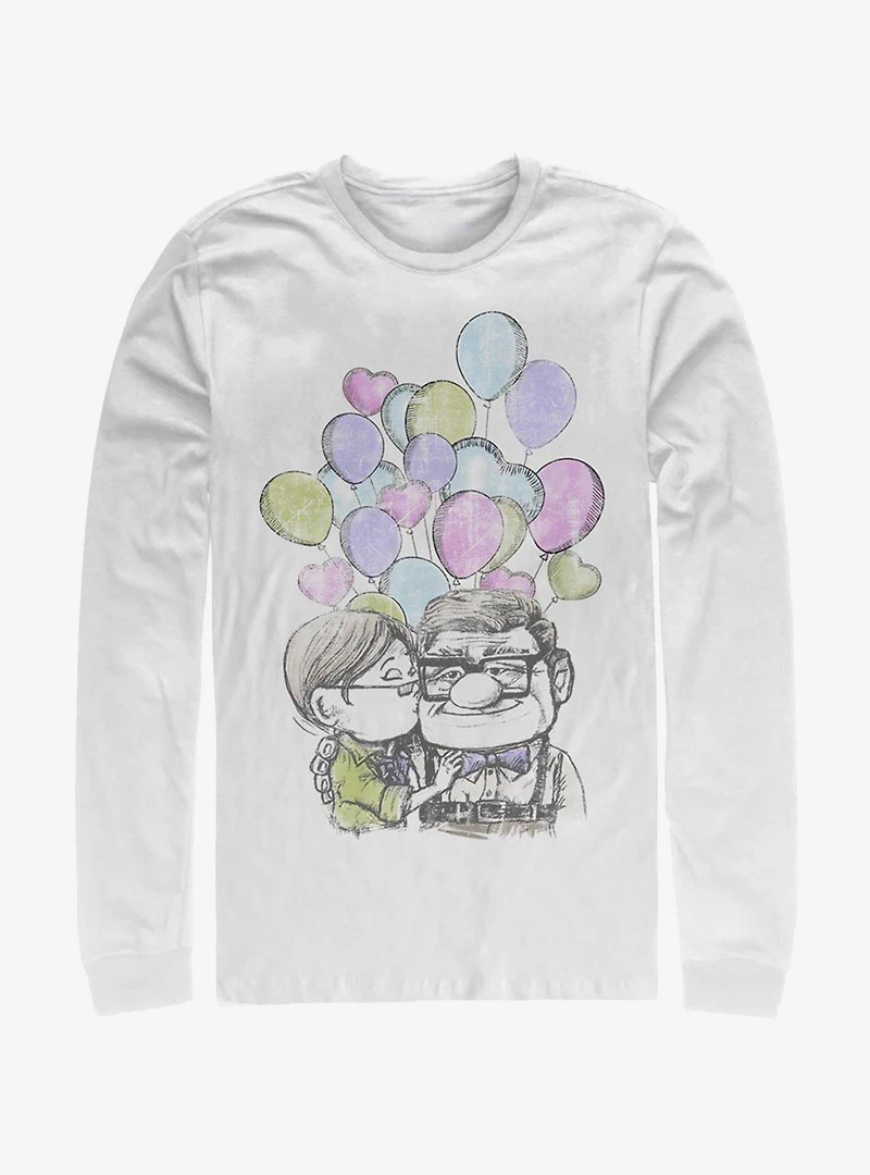 Disney Pixar Up Ellie & Carl Love Long-Sleeve T-Shirt