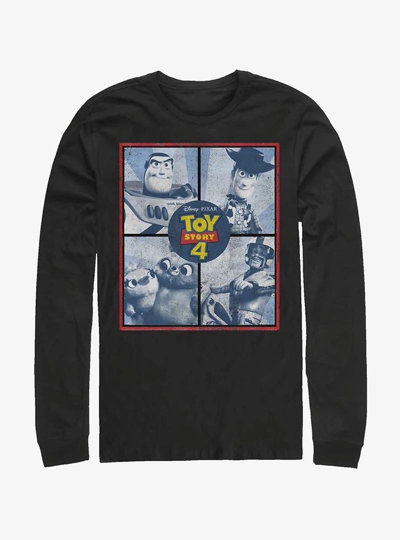 Disney Pixar Toy Story 4 Hard Toys Long-Sleeve T-Shirt