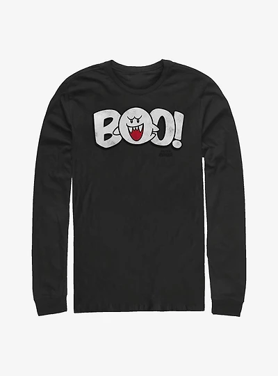Nintendo Boo Long-Sleeve T-Shirt