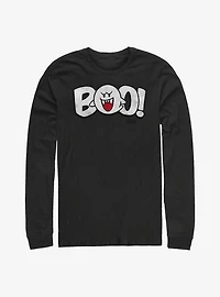 Nintendo Boo Long-Sleeve T-Shirt