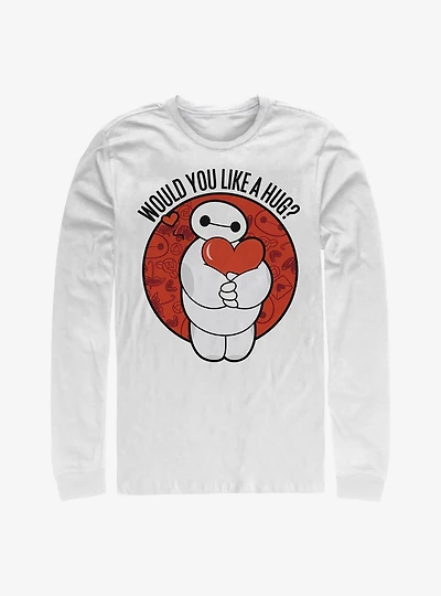 Disney Big Hero 6 Baymax Like A Hug Long-Sleeve T-Shirt