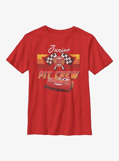 Disney Pixar Cars Junior Pit Crew Youth T-Shirt