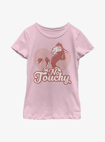 Disney The Emperor's New Groove No Love Youth Girls T-Shirt