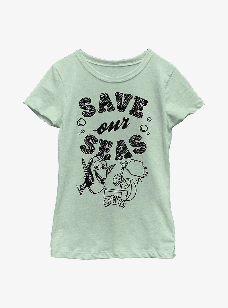 Disney Pixar Finding Dory Eco Youth Girls T-Shirt