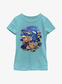 Disney Pixar Finding Dory Reef Youth Girls T-Shirt