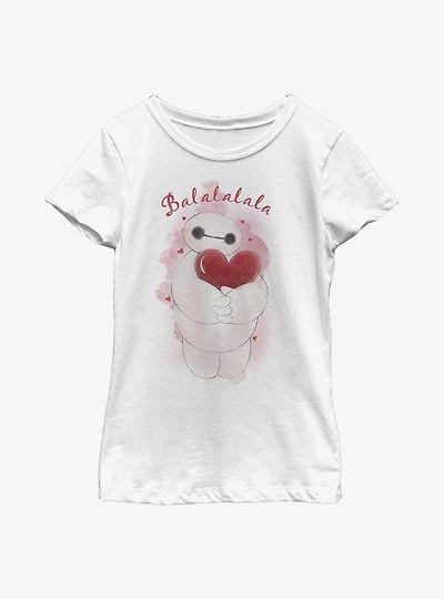 Disney Big Hero 6 It's V-Day Youth Girls T-Shirt