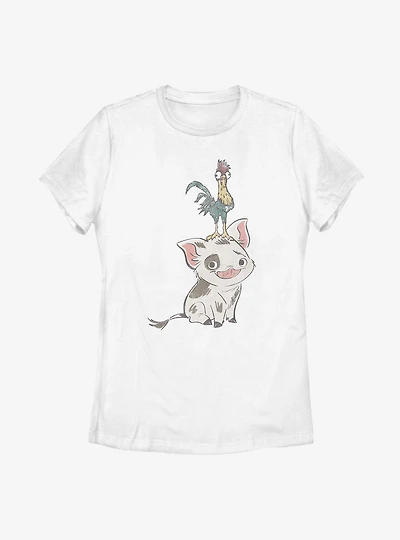 Disney Moana Pua Womens T-Shirt