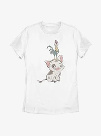 Disney Moana Pua Womens T-Shirt