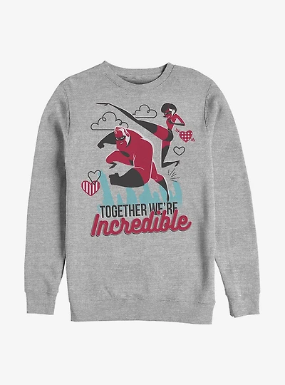 Disney Pixar The Incredibles Together Incredible Sweatshirt