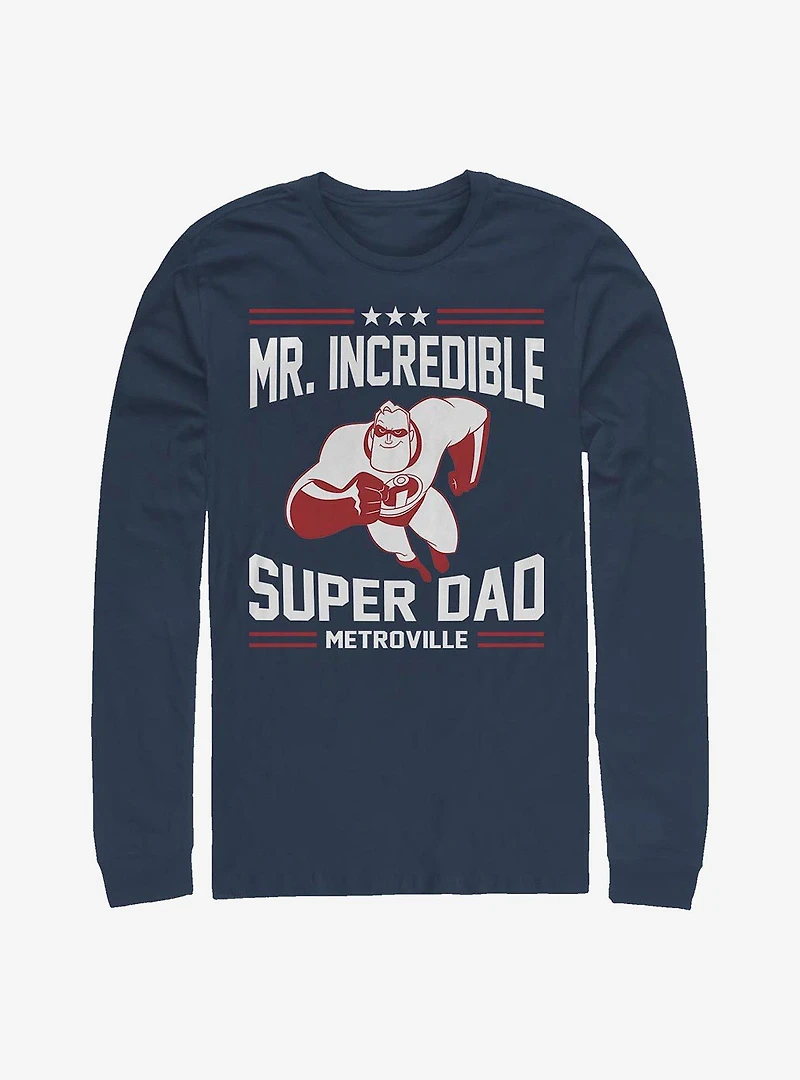 Disney Pixar The Incredibles Sporty Super Dad Long-Sleeve T-Shirt
