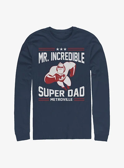 Disney Pixar The Incredibles Sporty Super Dad Long-Sleeve T-Shirt