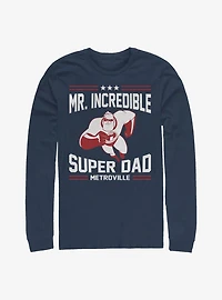 Disney Pixar The Incredibles Sporty Super Dad Long-Sleeve T-Shirt