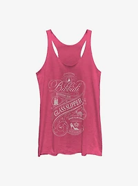 Disney Cinderella Glass Slipper Womens Tank Top