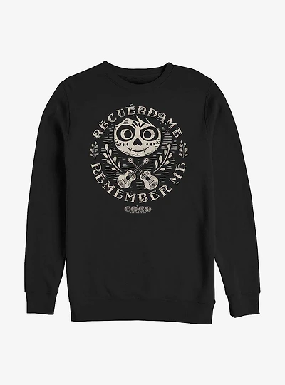 Disney Pixar Coco Circle Remember Sweatshirt