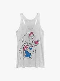 Disney Snow White And The Seven Dwarfs One Bite Womens Tank Top