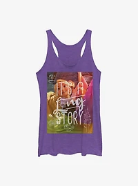 Disney Tangled Long Story Womens Tank Top