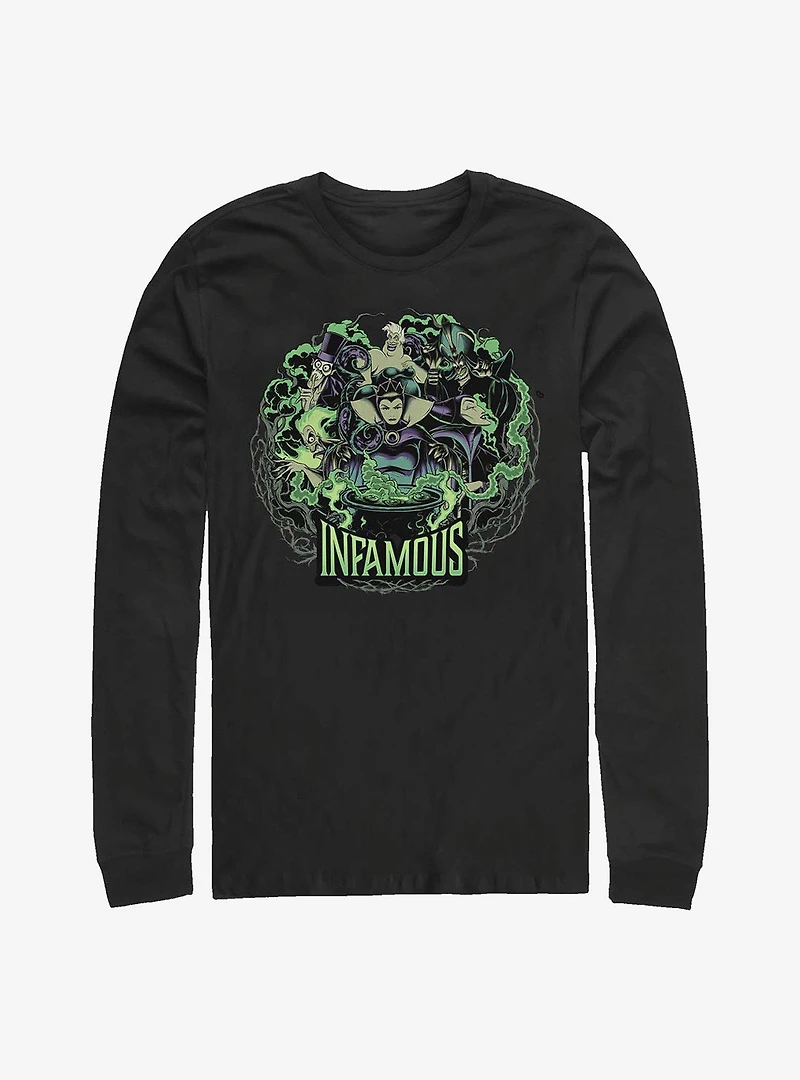 Disney Villains Epitome Of Evil Long-Sleeve T-Shirt