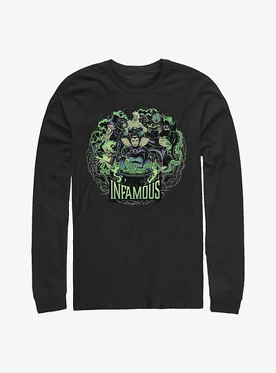 Disney Villains Epitome Of Evil Long-Sleeve T-Shirt