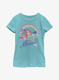 Disney The Little Mermaid Actual Youth Girls T-Shirt
