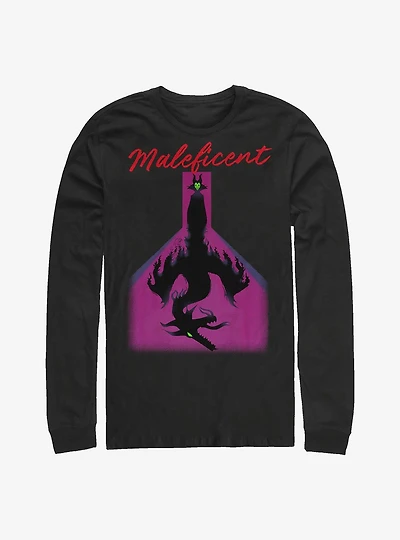 Disney Sleeping Beauty Dragon Shadow Long-Sleeve T-Shirt
