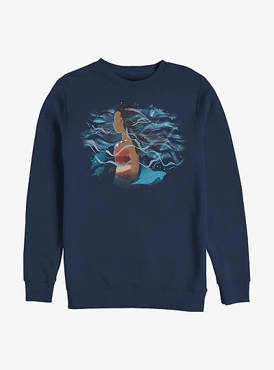 Disney Moana Ocean I Am Sweatshirt