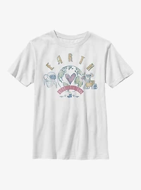 Disney Pixar WALL-E Ocean Love Youth T-Shirt