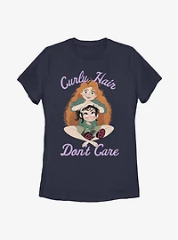 Disney Ralph Breaks The Internet Curly Merida Womens T-Shirt