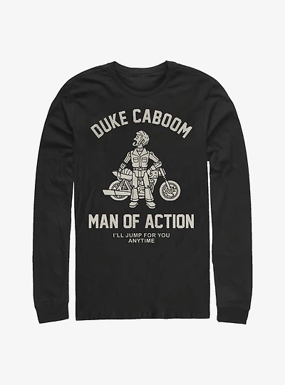 Disney Pixar Toy Story 4 Duke Caboom Long-Sleeve T-Shirt