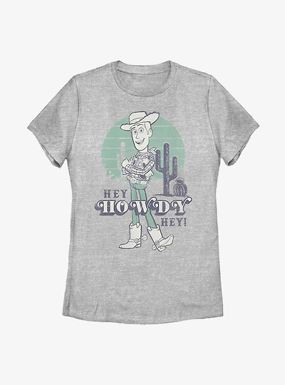 Disney Pixar Toy Story 4 Howdy Hey Womens T-Shirt