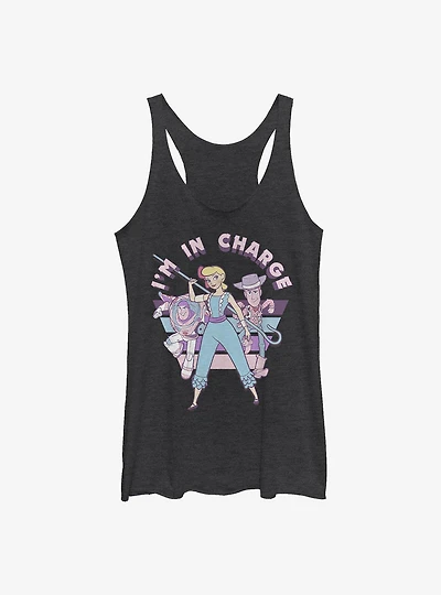 Disney Pixar Toy Story 4 I'm Charge Bo Womens Tank Top
