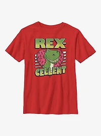 Disney Pixar Toy Story Rexcellent Heart Youth T-Shirt