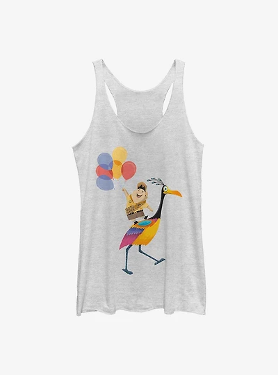 Disney Pixar Up Kevin's Feathers Womens Tank Top