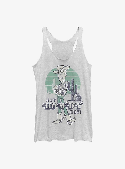 Disney Pixar Toy Story 4 Howdy Hey Womens Tank Top
